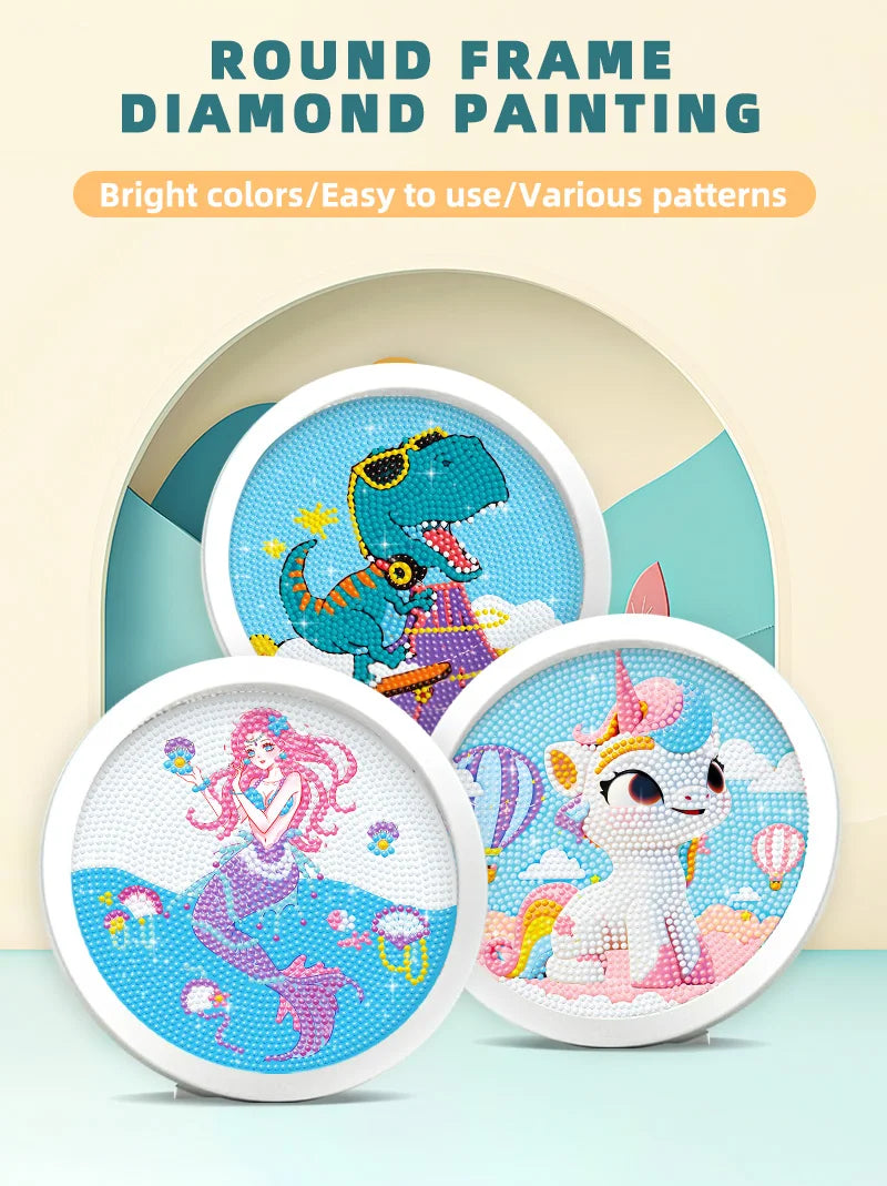 DIY Diamond Painting Unicorn Mermaid Kit