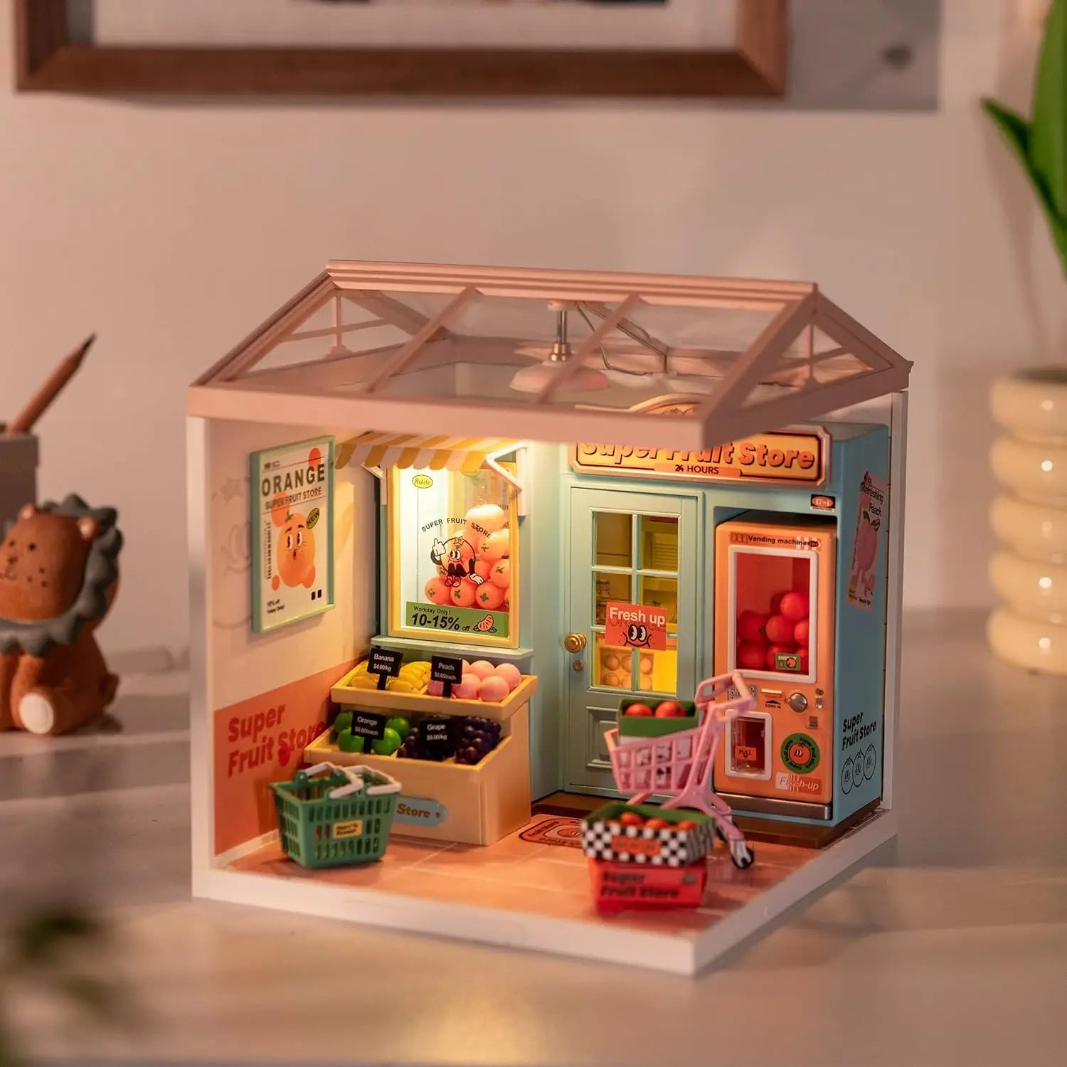 Robotime Miniature Dollhouse Kit – Supply Store