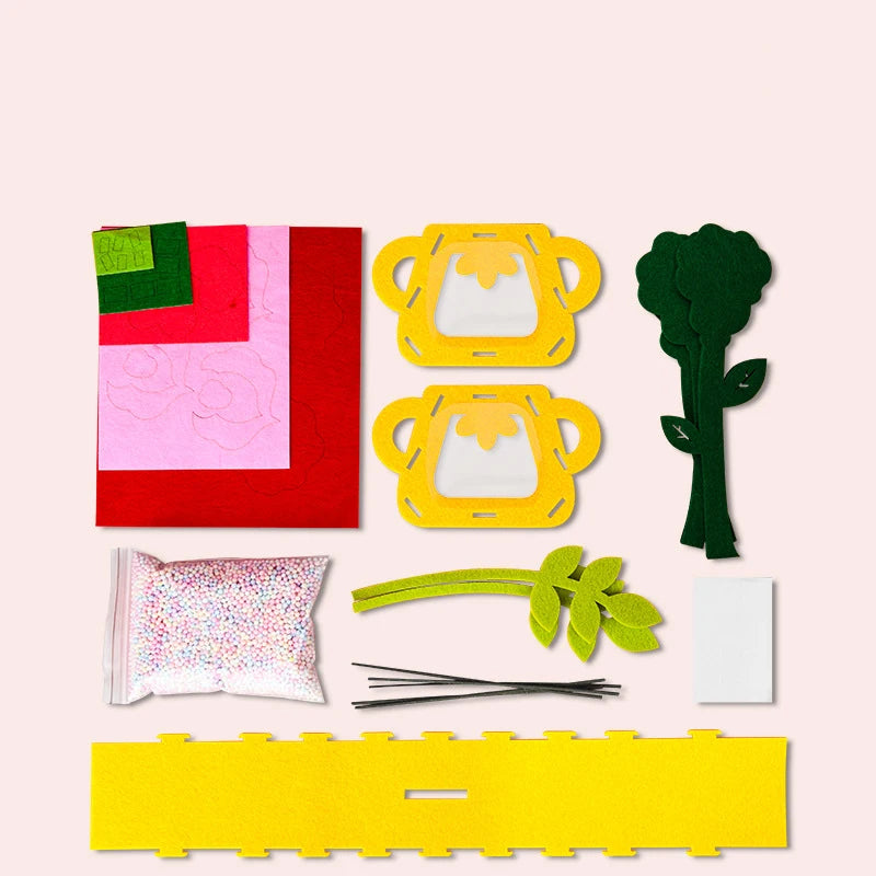 DIY Flower Pot Montessori Craft Kit for Kids of all ages