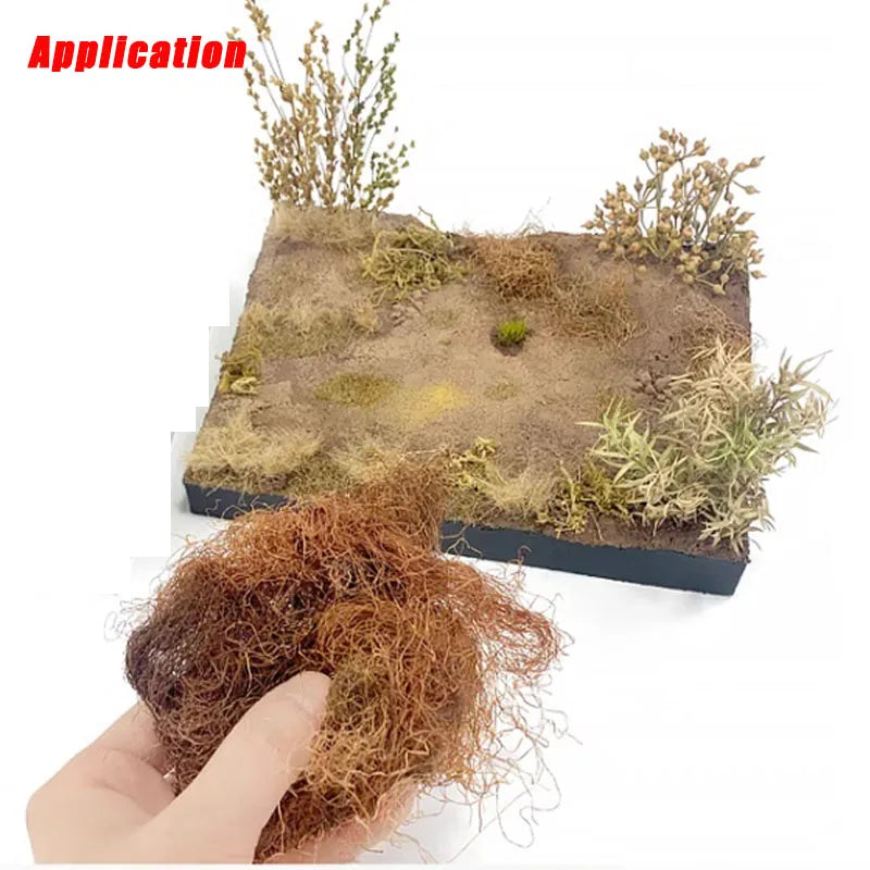 50g Diorama Grass Simulation Model Scenery Material