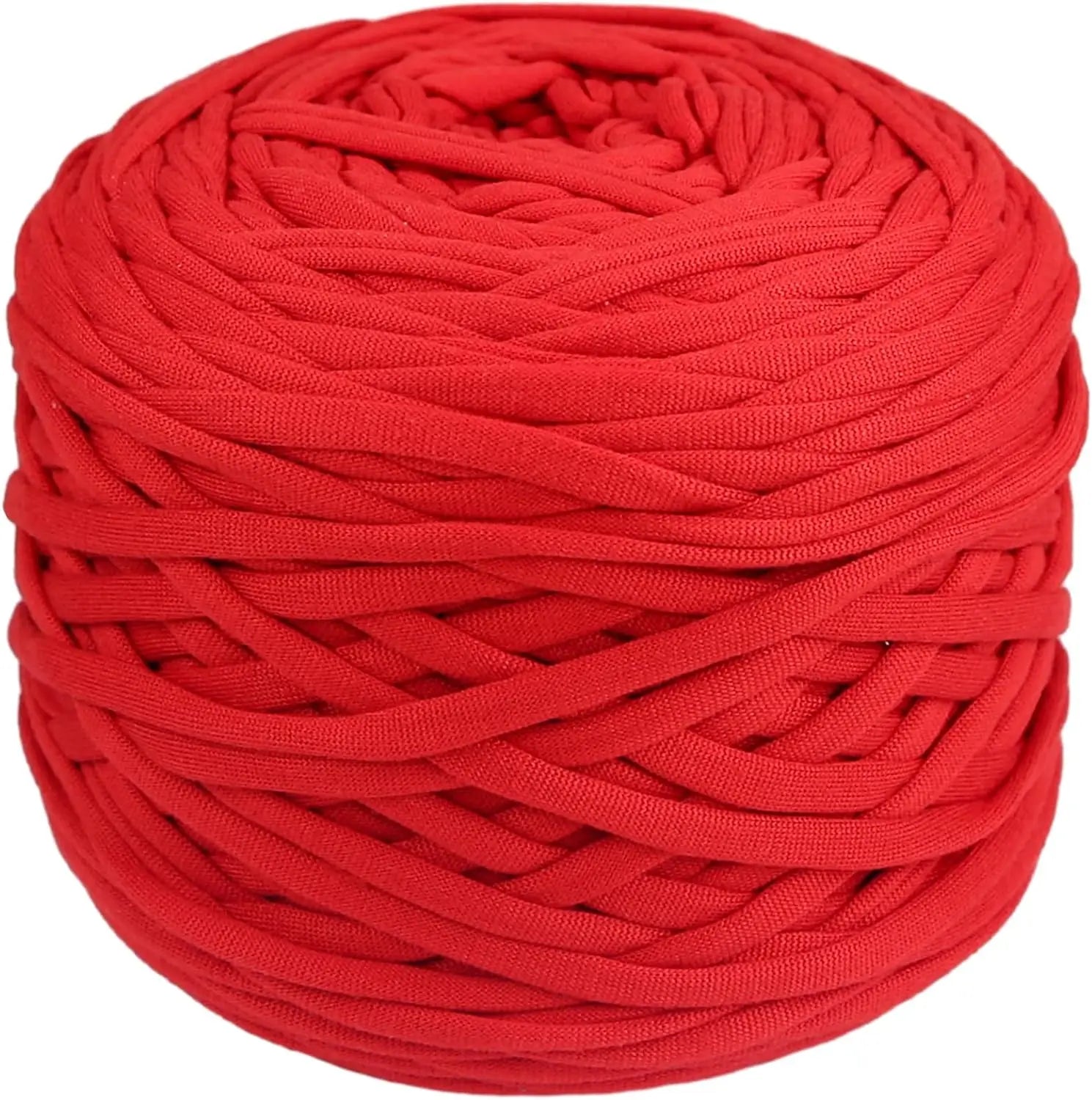 400g Thick T-Shirt Yarn – Elastic Fabric for DIY Crochet & Knitting