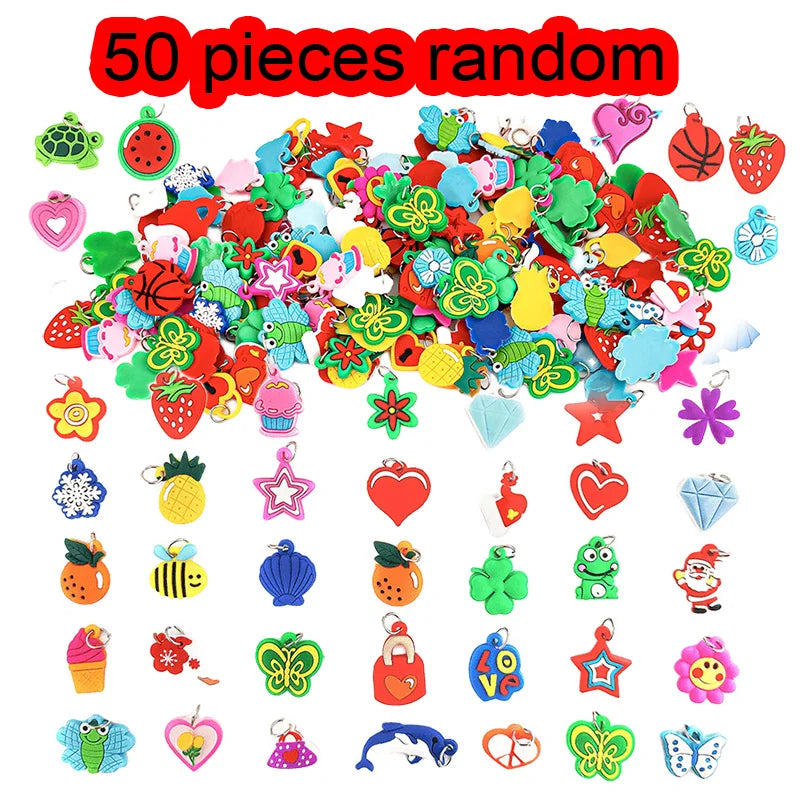 DIY Loom Rubber Bands Bracelet Making Kit – Woven Lacing Craft Toy Gift