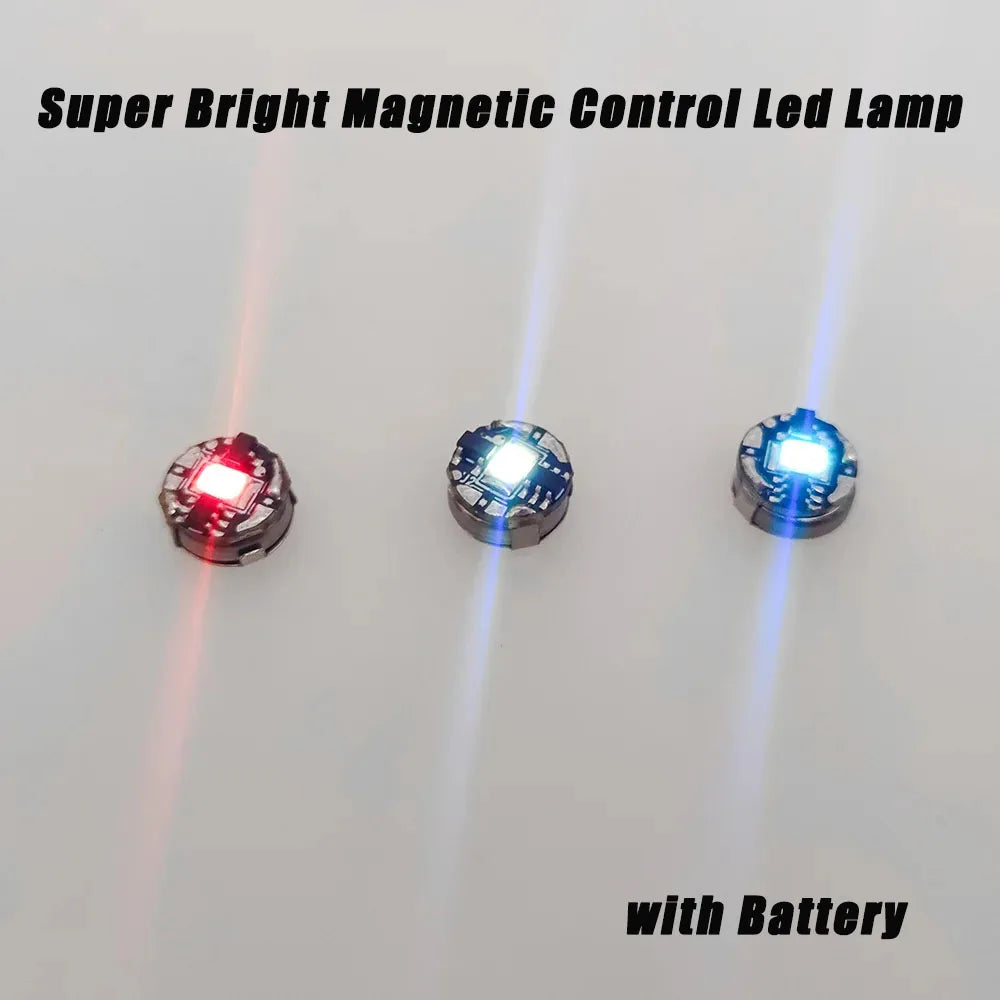 3Pcs Mini Magnetic LED Lamp Model Kit with Battery