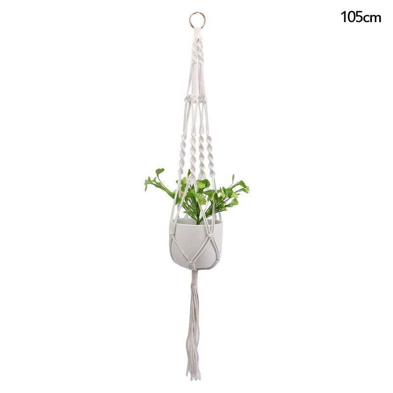 Macrame Plant Hanger Rope Basket Holder