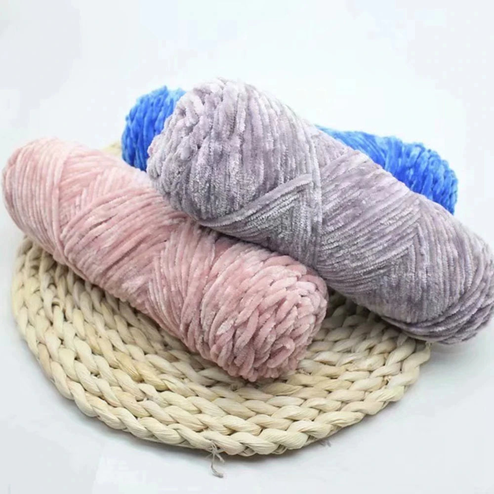 Beginner Crochet Yarn – 50g Soft Cotton Blend (68% Cotton, 32% Nylon)