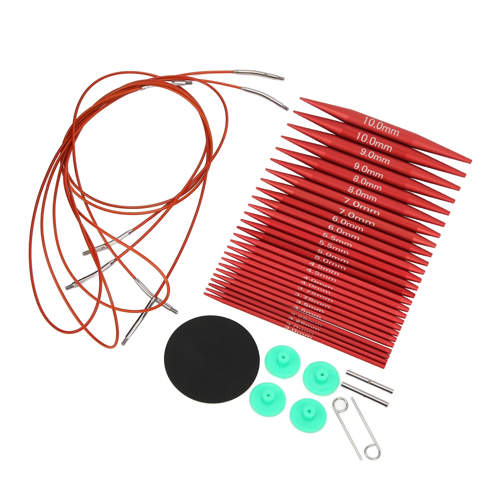 Interchangeable Knitting Needles Set – Circular & Detachable Crochet Kit