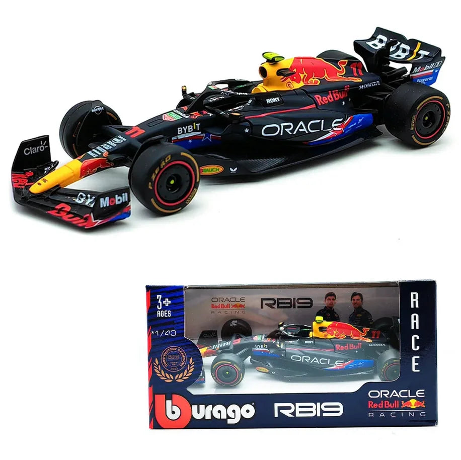 2024 Bburago 1:43 F1 Alpine A524 Diecast Model – Blue & Pink