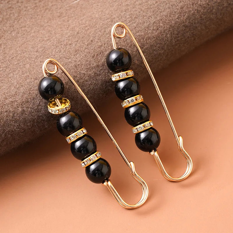 6pcs Adjustable Pearl Waist Pin Clips – DIY Apparel Accessories