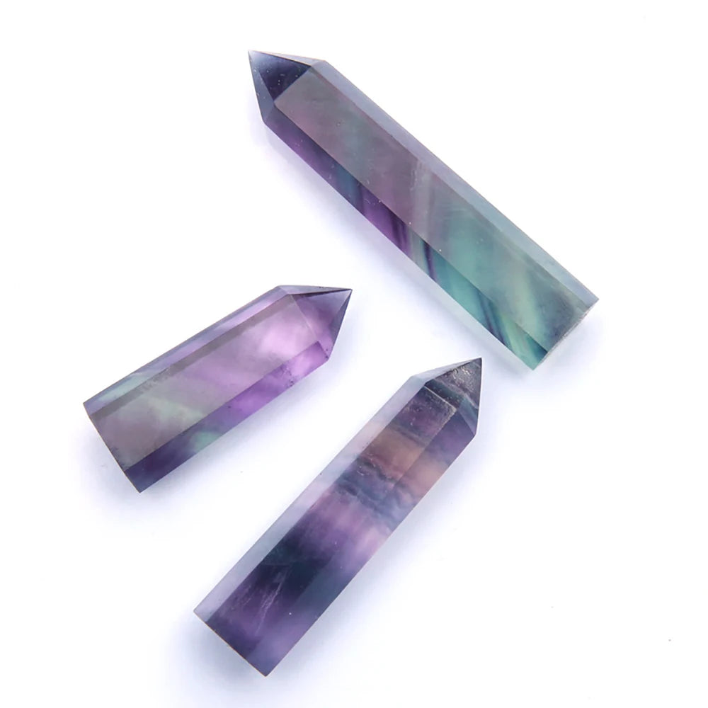 Crystal Stone Point Wands for Decor and Witchcraft