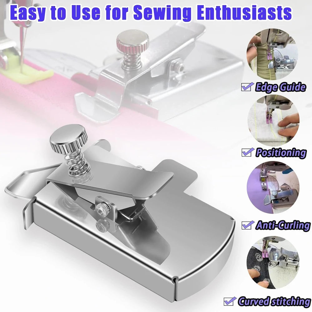 Magnetic Sewing Machine Seam Guide Ruler Attachment