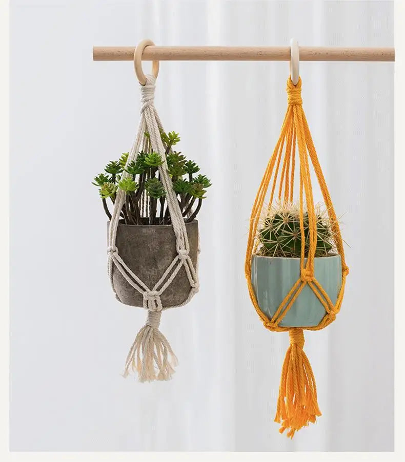 10m 4mm Braided Cotton Macrame Rope – Natural DIY Craft Cord