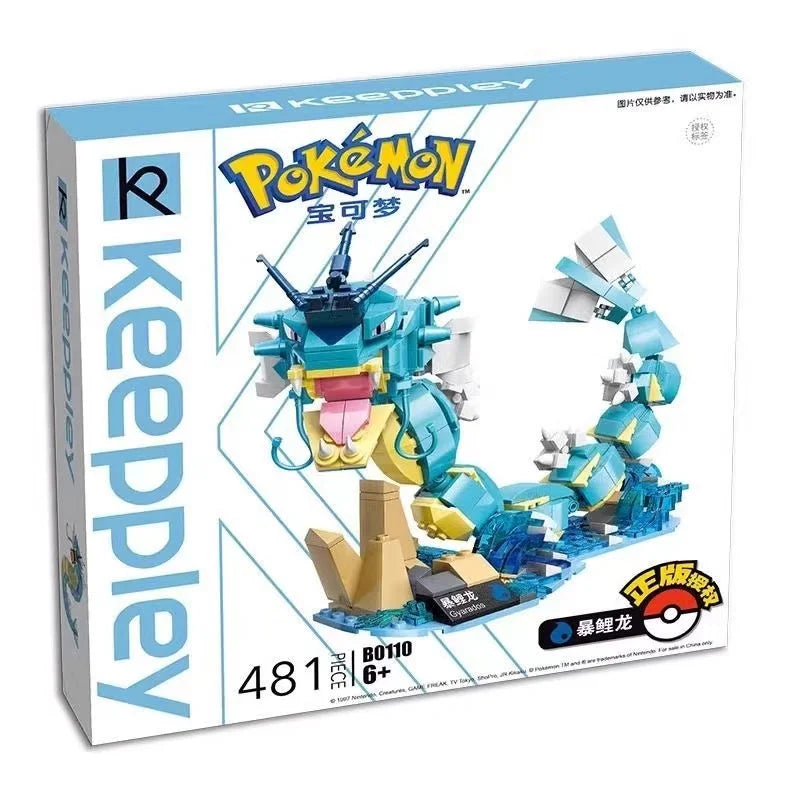 Pokémon Building Block Figures – Charizard, Mewtwo, Venusaur Models