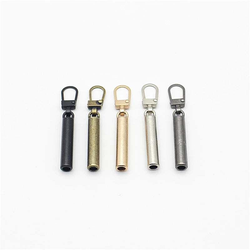 5pcs Detachable Metal Zipper Pull Tabs for Repair