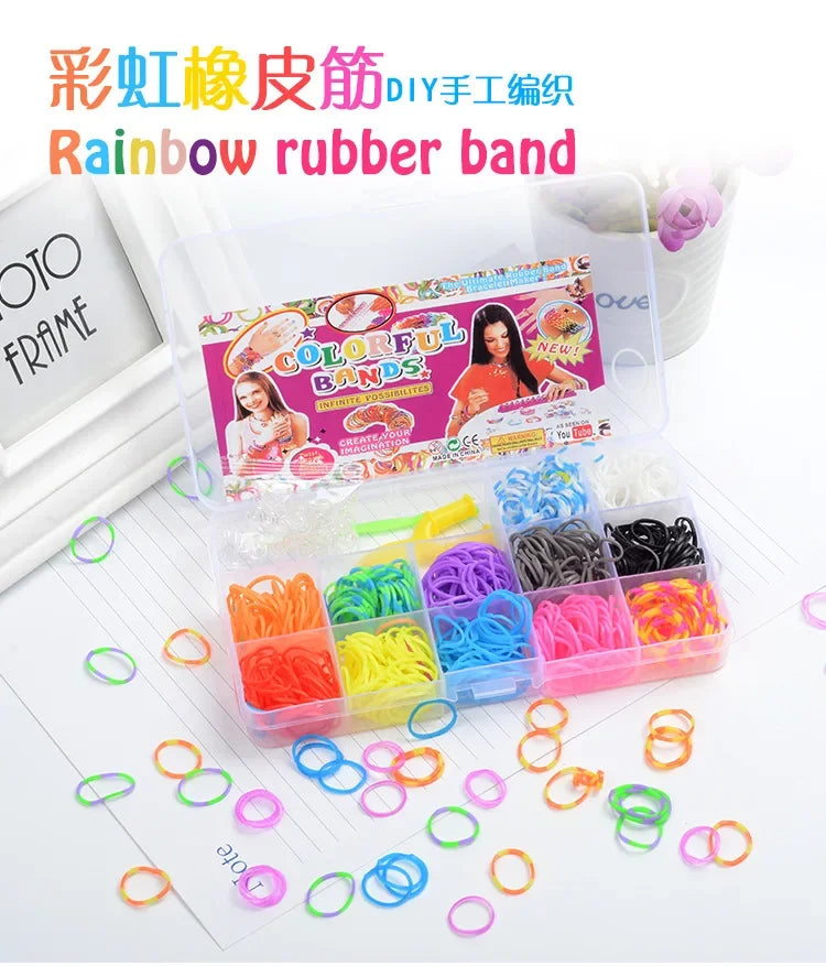Rainbow Loom Bands DIY Bracelet Kit