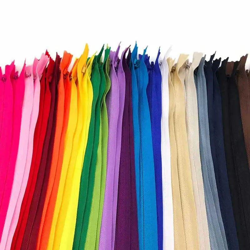 10pcs Nylon Invisible Zippers for Sewing