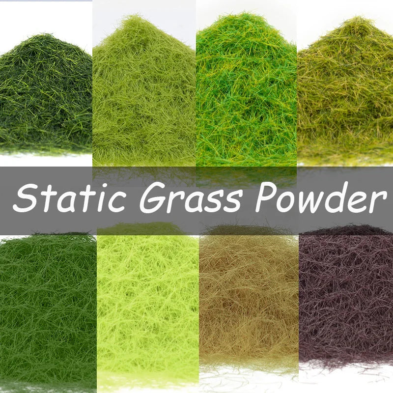 5-8mm Static Grass Powder for Model Landscaping 30g