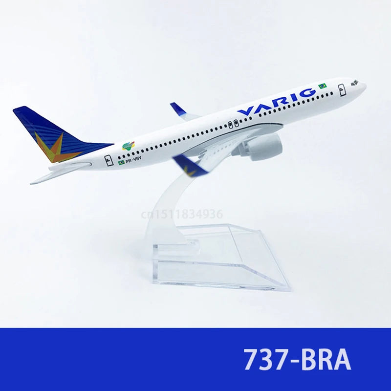 6-Inch Diecast Boeing Airplane Model (737–787 Series)