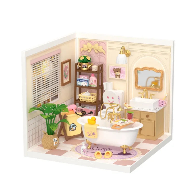 Robotime DIY Miniature Dollhouse – Supply Store Kit