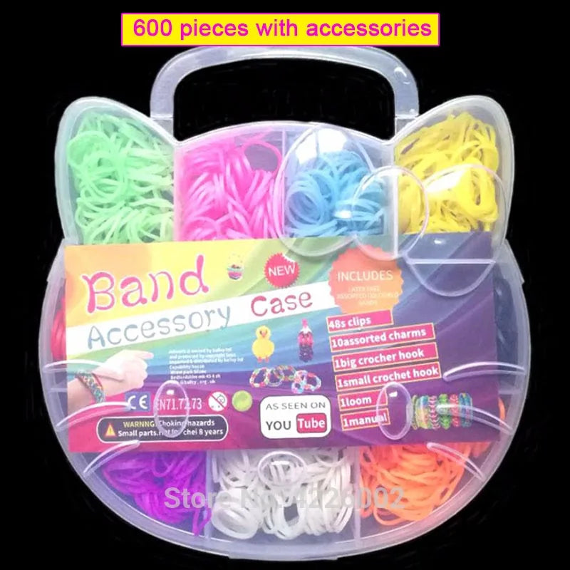 Pantone Color Loom Bands Kit – DIY Rubber Band Bracelets