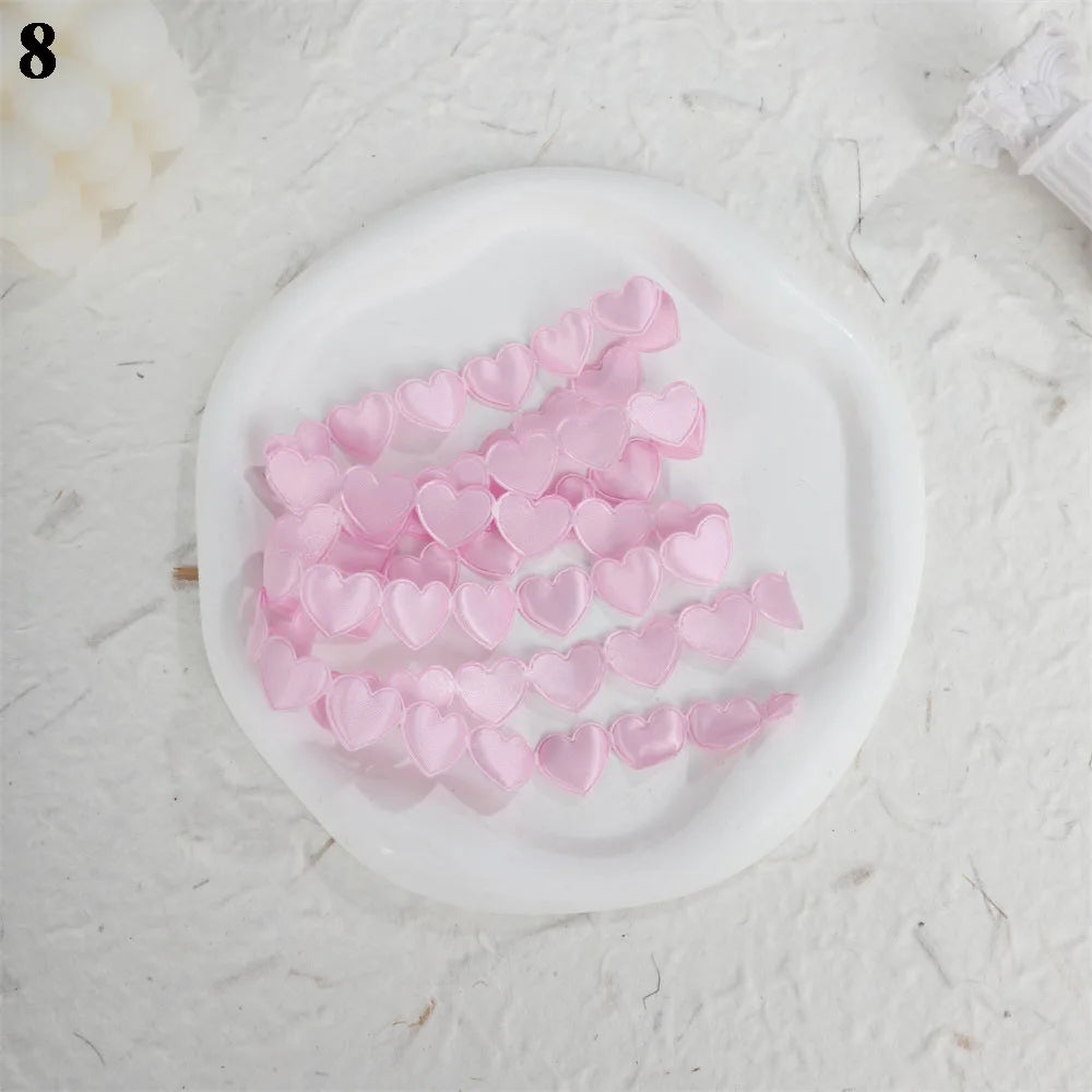 10pcs Plaid Lace Strips for DIY Sewing and Decor