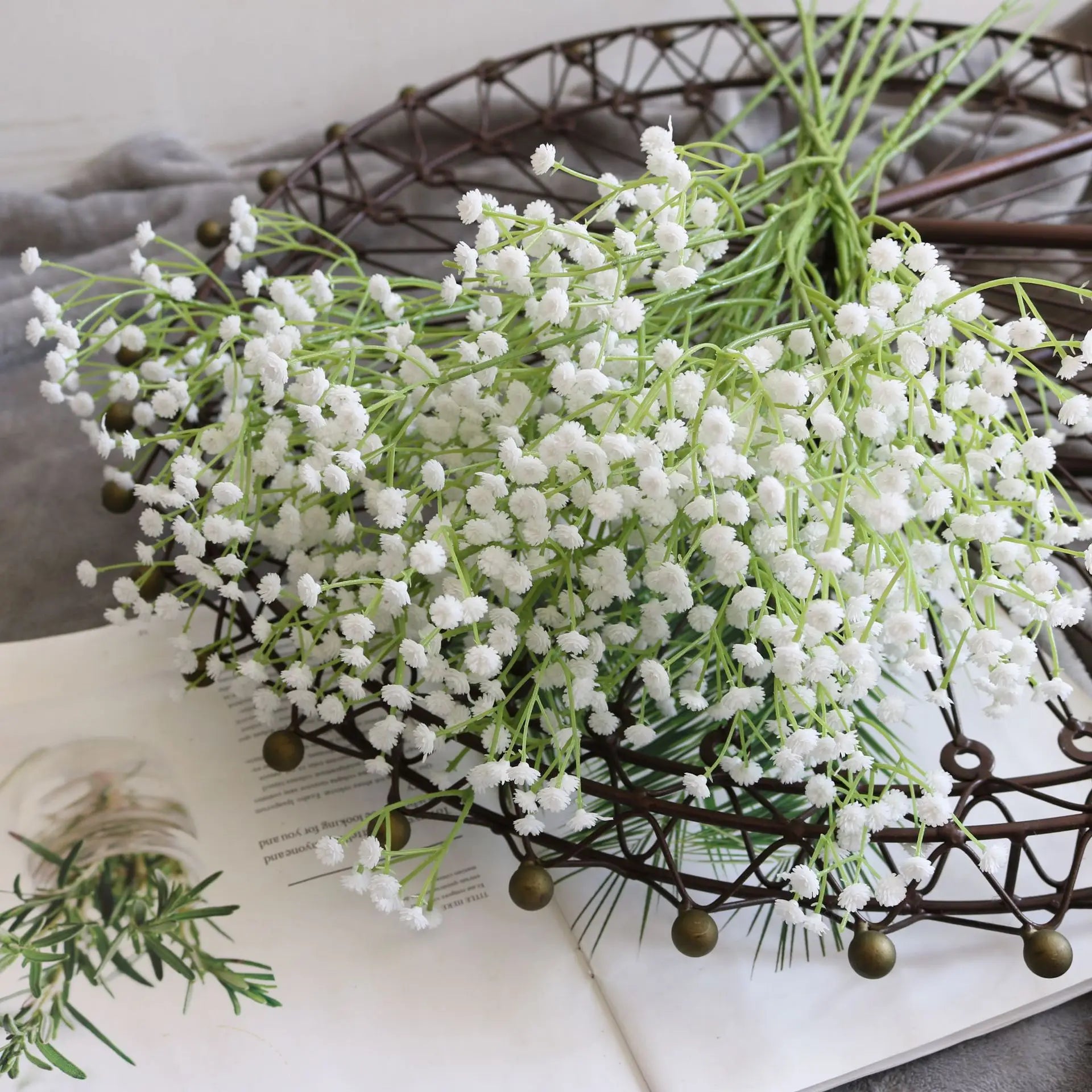 108-Head Artificial Baby’s Breath Gypsophila Bouque