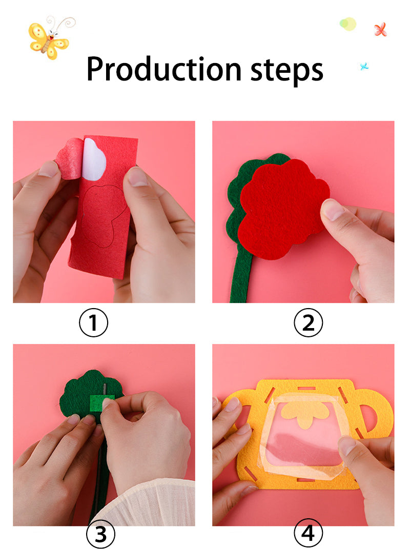 DIY Flower Pot Montessori Craft Kit for Kids of all ages