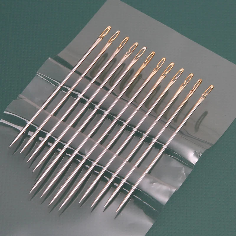 Side-Hole Stainless Steel Blind Needles (12/24/36pcs)