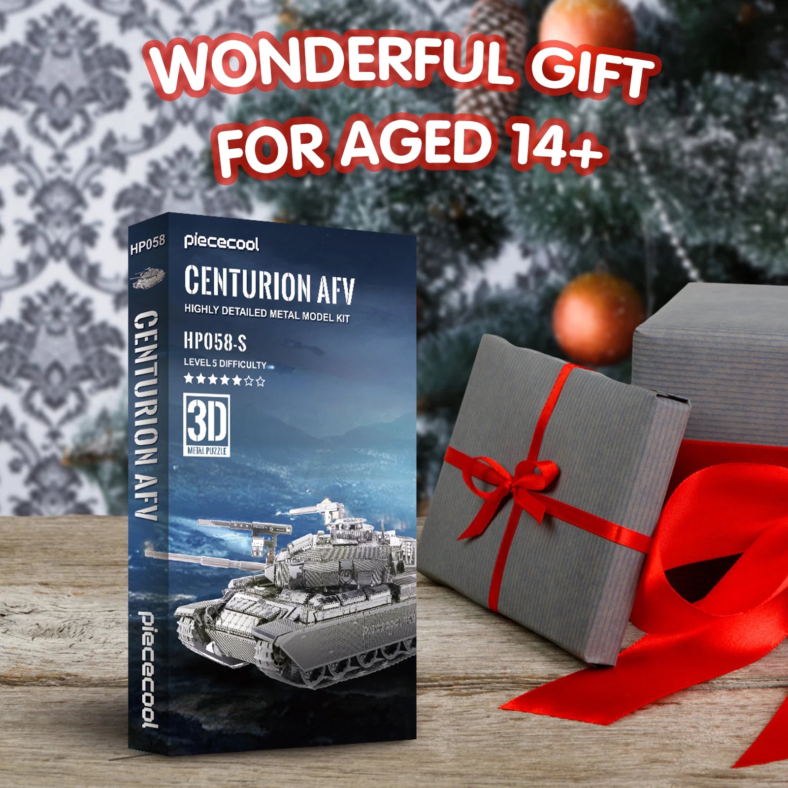 Piececool 3D Metal Tank Model Kit