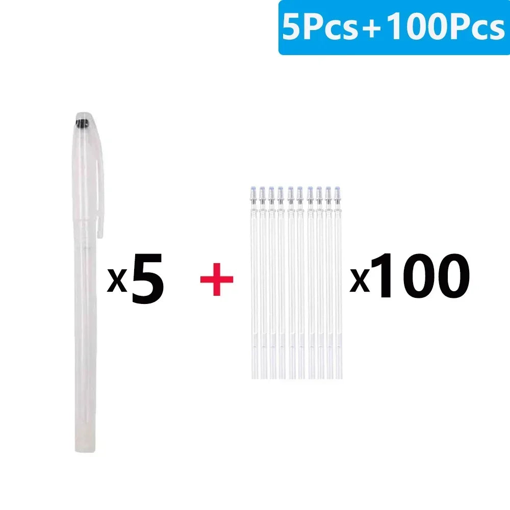 Heat Erasable Magic Marker Pen Set for Fabric Sewing