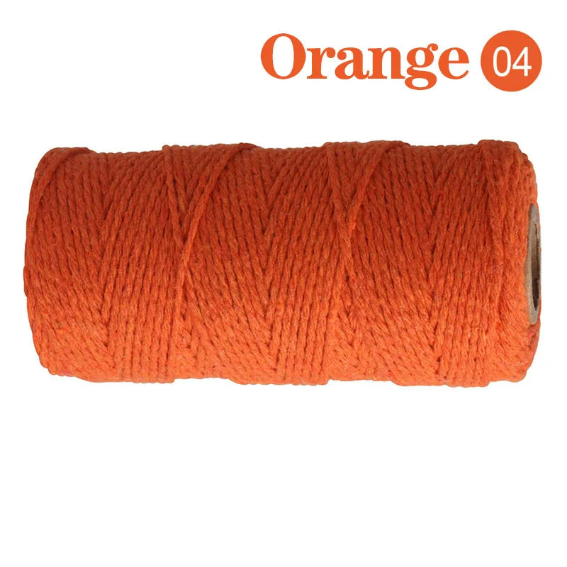 2mm Cotton Macrame Cord – 100M DIY Craft Rope