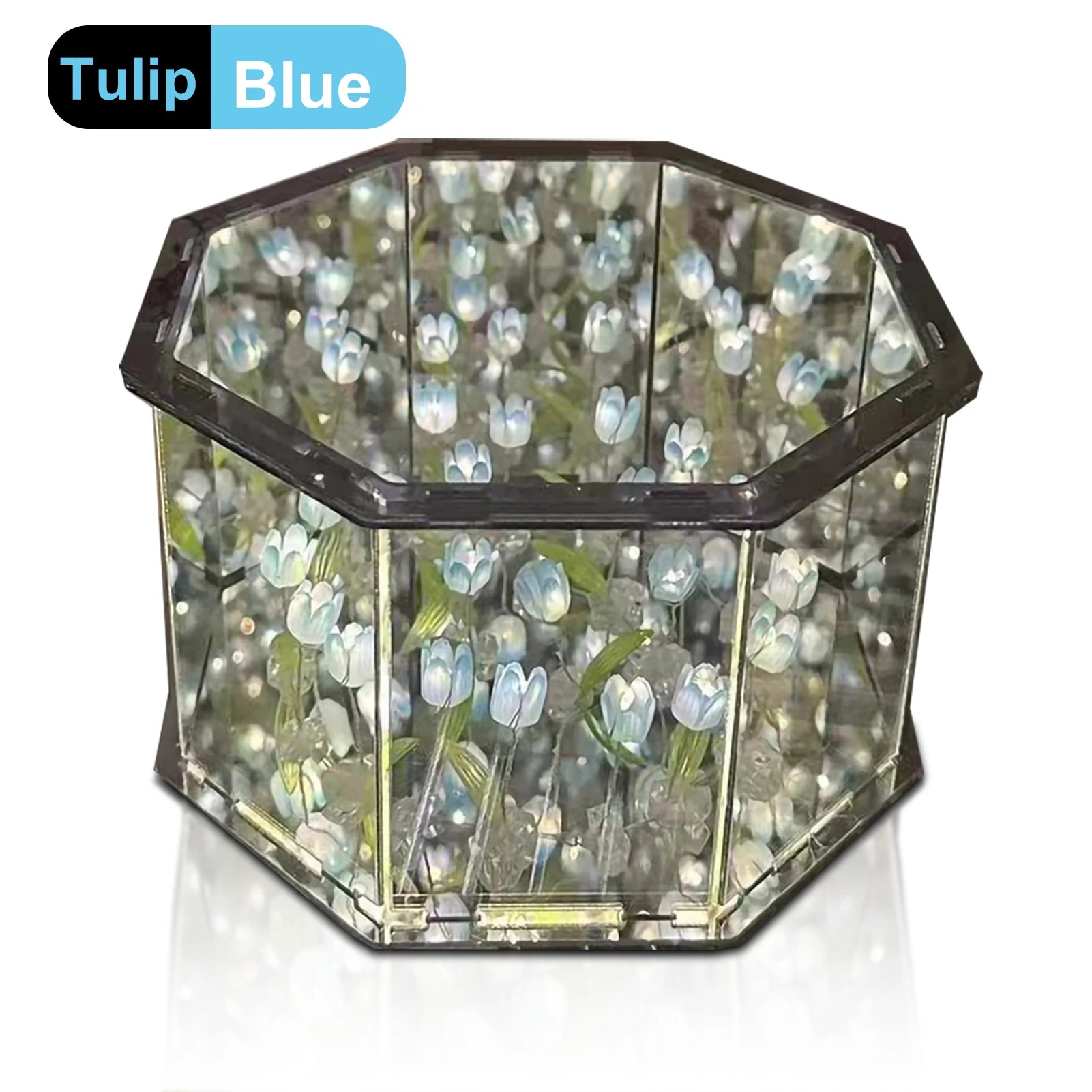 DIY Tulip LED Night Light & Mirror Cube Gift