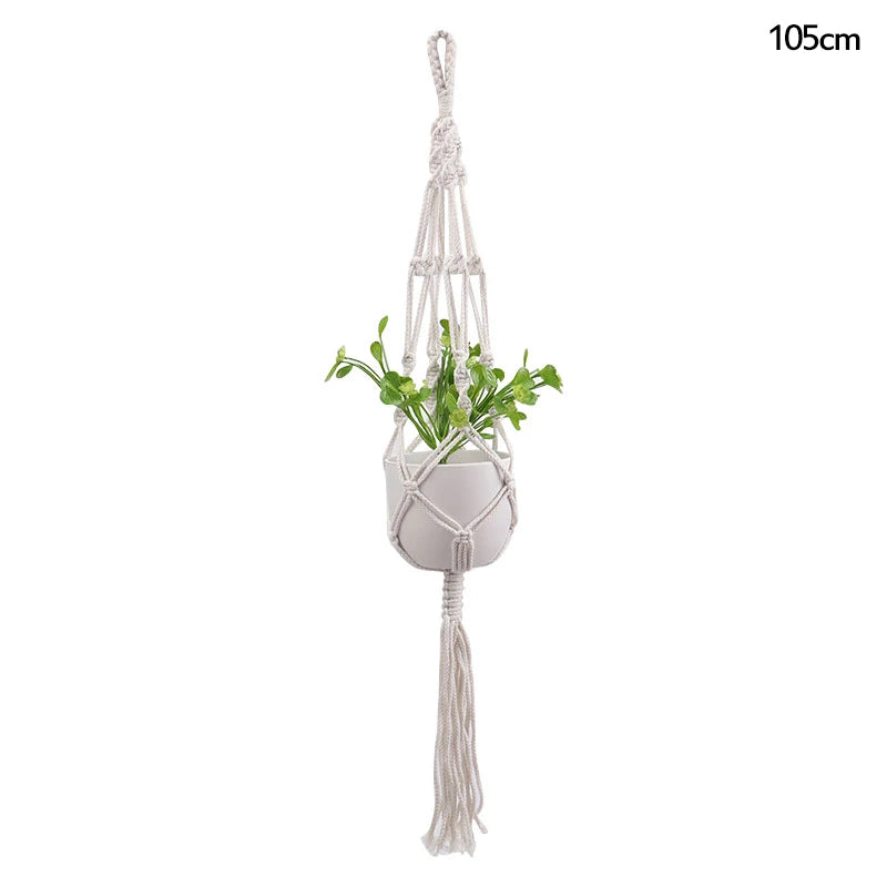 Macrame Plant Hanger Rope Basket Holder