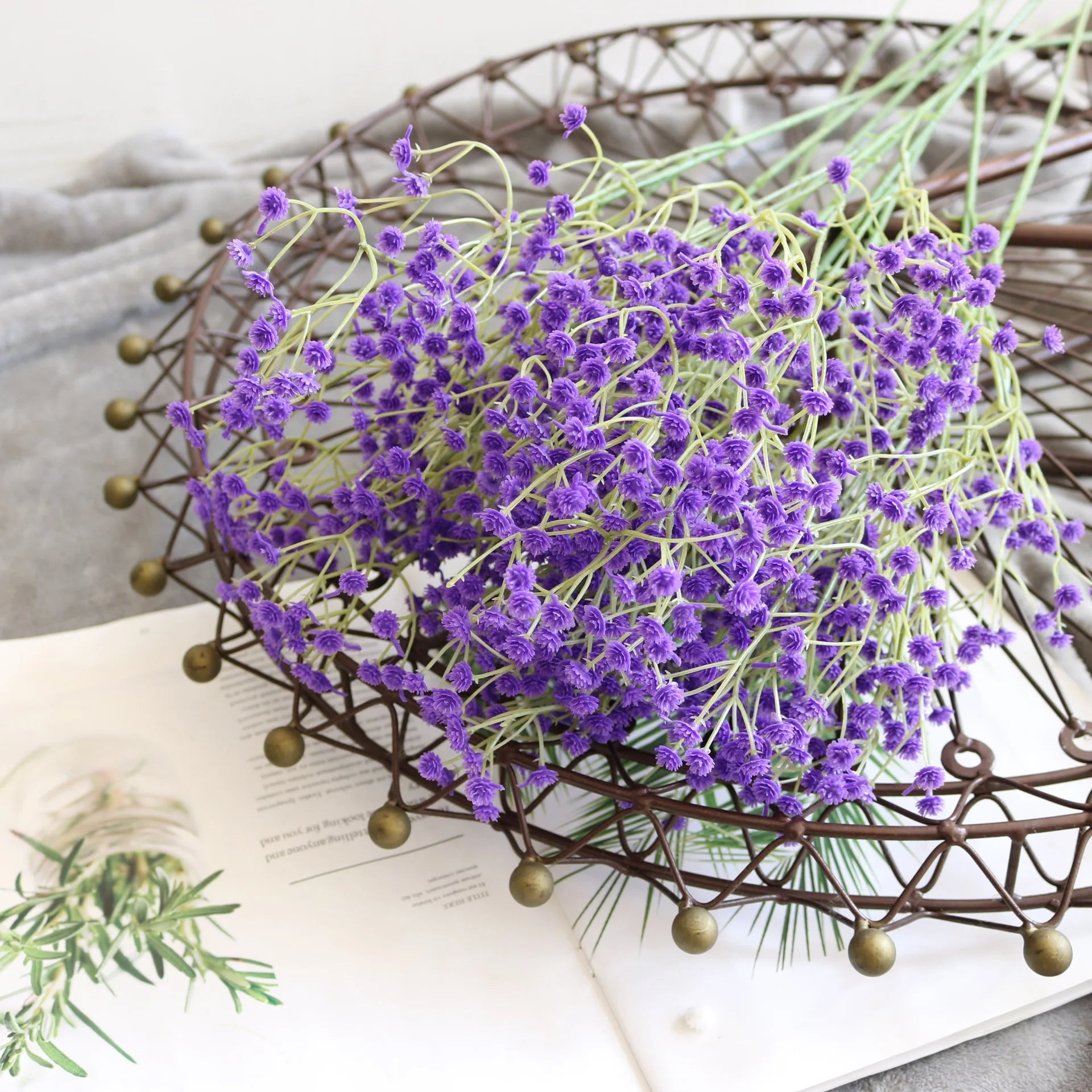 108-Head Artificial Baby’s Breath Gypsophila Bouque