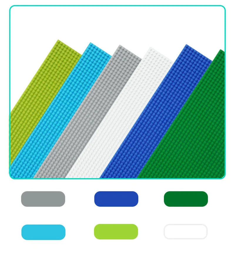 2PCS 32x64 Large Base Plates Compatible with Building Blocks