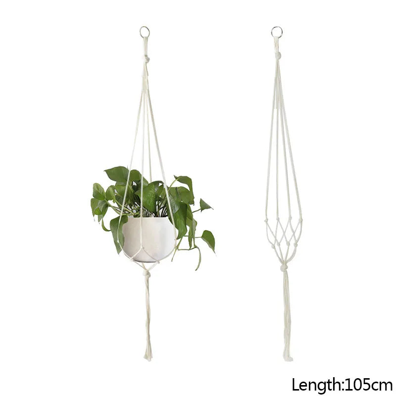Macrame Plant Hanger Rope Basket Holder