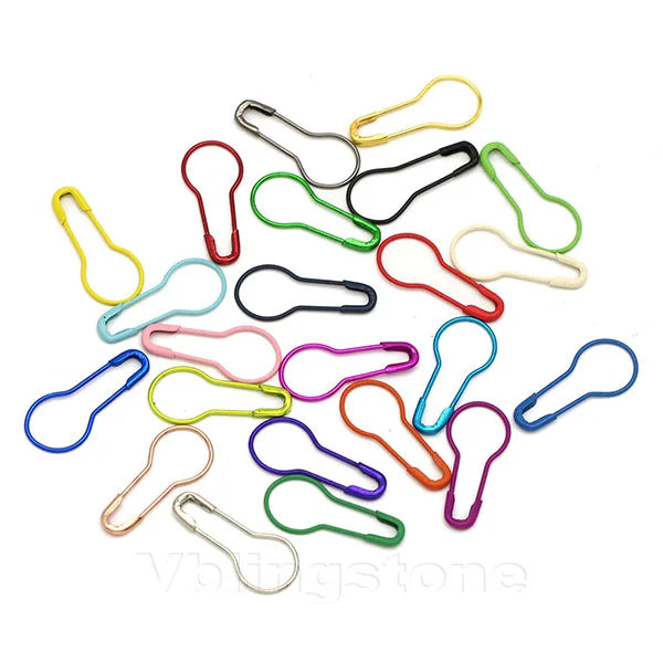 100PCS Gourd Safety Pins Crochet Knitting Markers