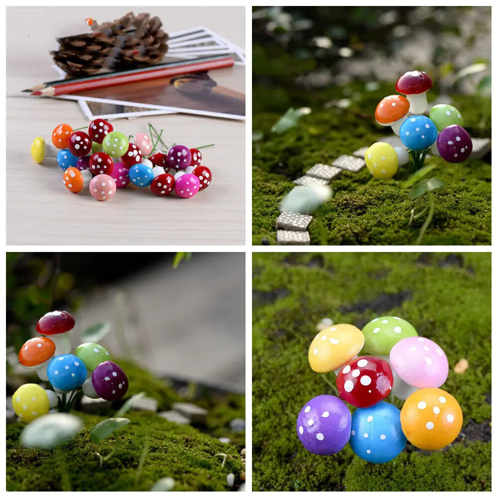 Miniature Fairy Garden Accessories – DIY Figurines for Pot & Landscape Décor