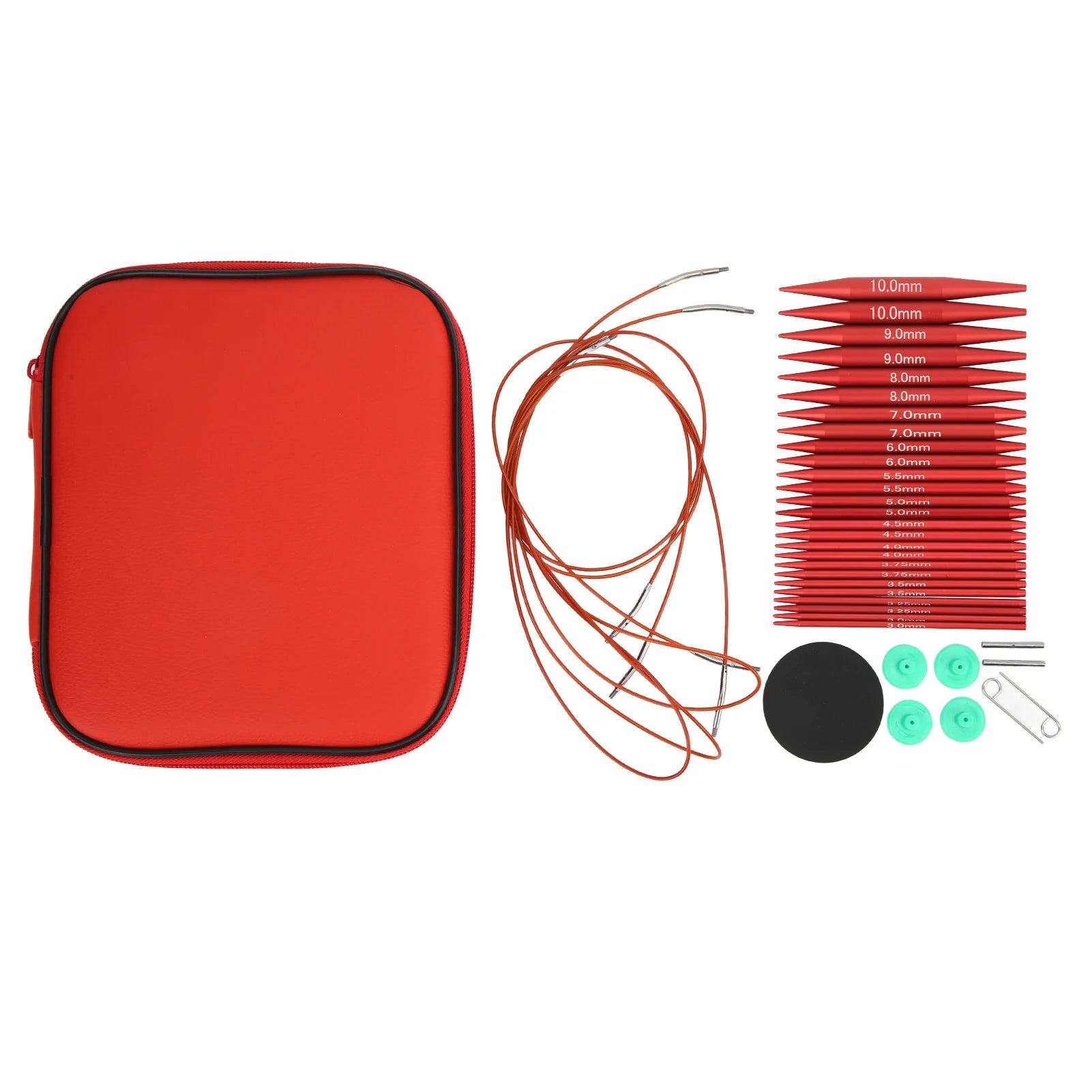 Interchangeable Knitting Needles Set – Circular & Detachable Crochet Kit