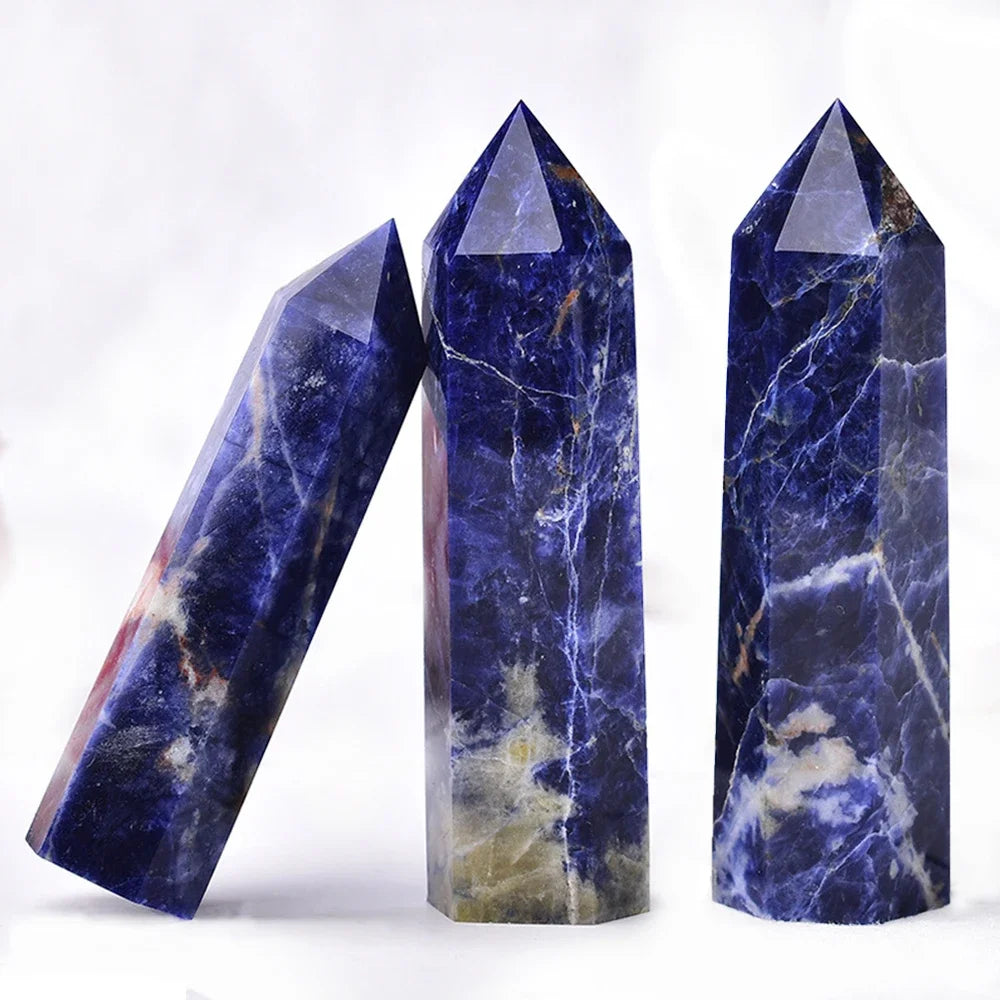 Crystal Stone Point Wands for Decor and Witchcraft
