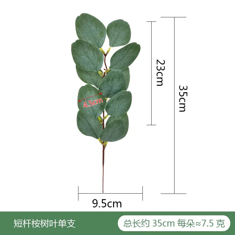 Artificial Eucalyptus Leaves for Floral Arrangements and Decor