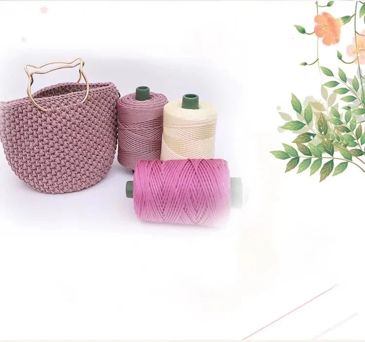 3mm Twisted Colored Cotton Cord – DIY Craft Rope