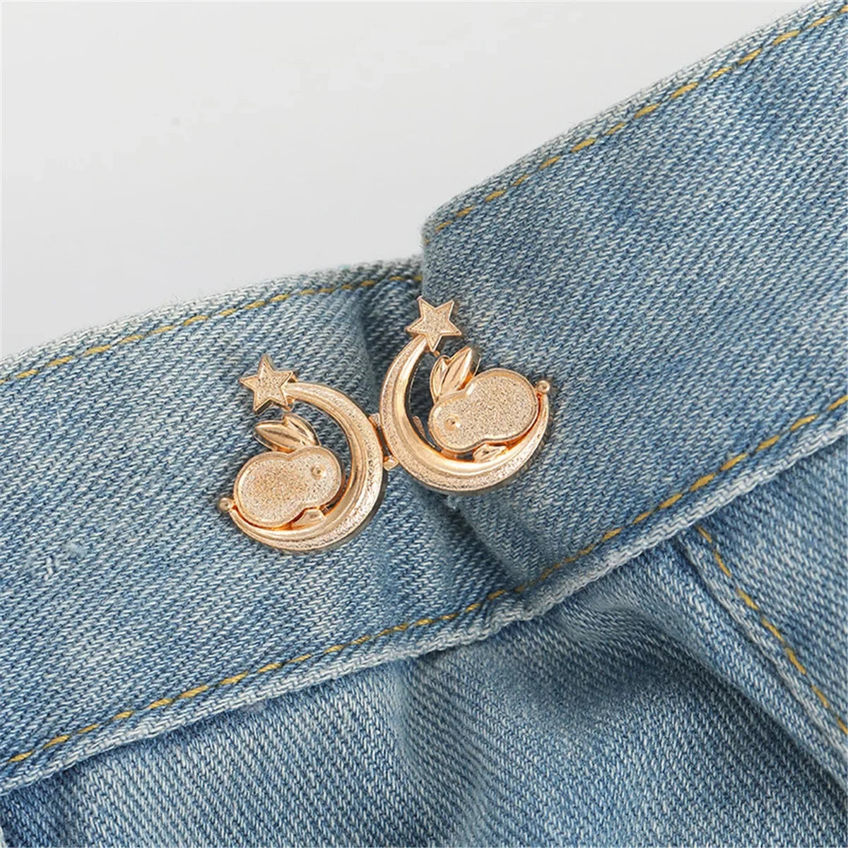 Adjustable Waist Buckle Button for Jeans