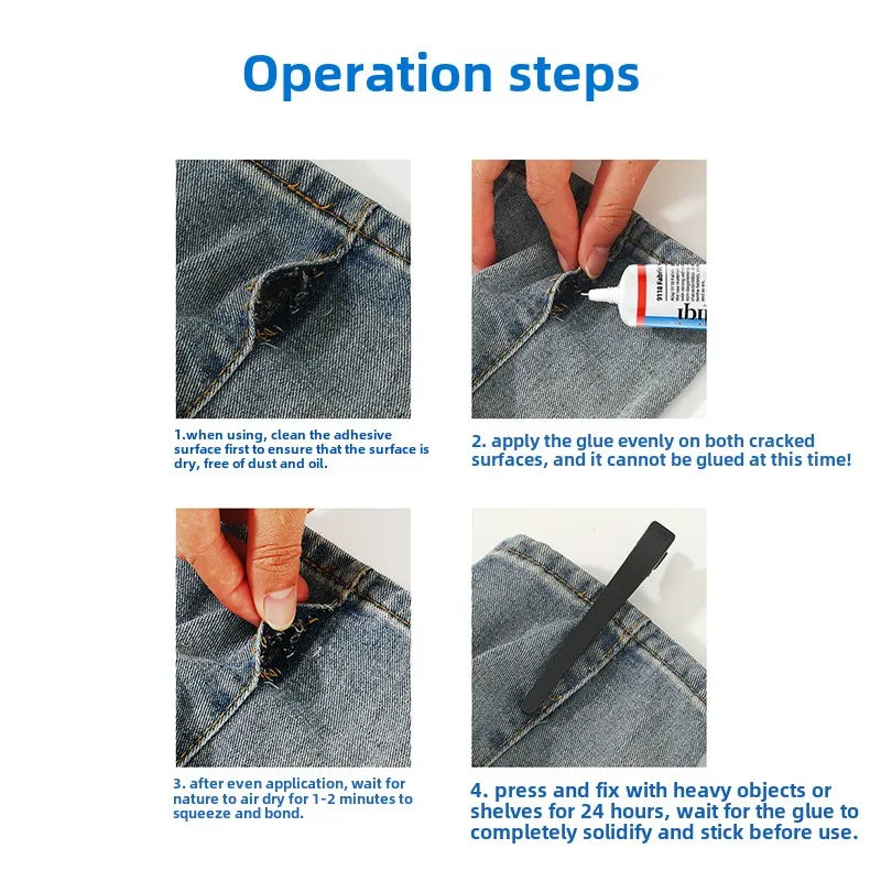 Fabric Seam Adhesive Waterproof Glue for Clothing Repair