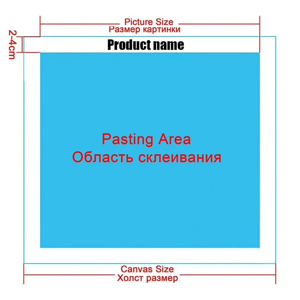 Custom DIY 5D Diamond Painting Kit by HOMFUN
