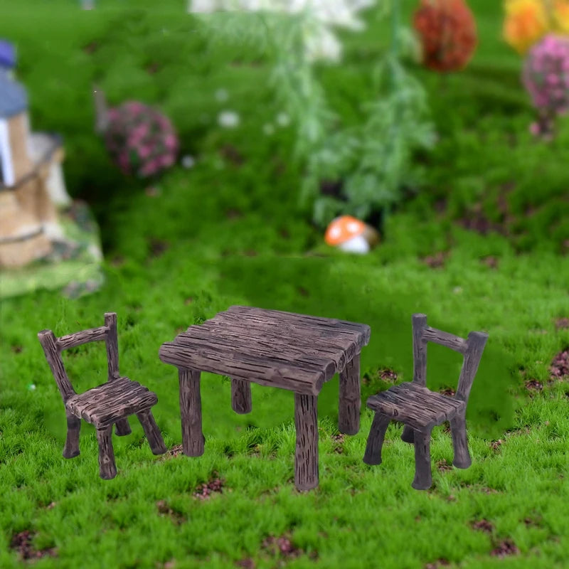 Miniature Fairy Garden Accessories – DIY Figurines for Pot & Landscape Décor