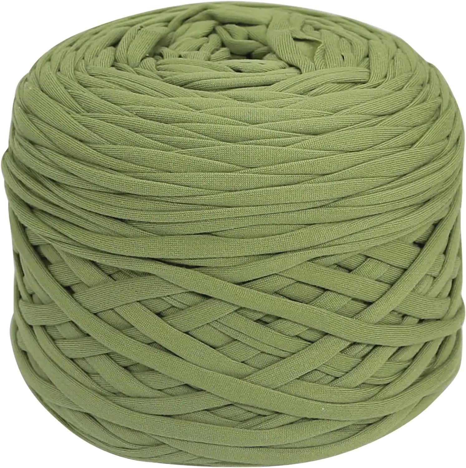 400g Thick T-Shirt Yarn – Elastic Fabric for DIY Crochet & Knitting