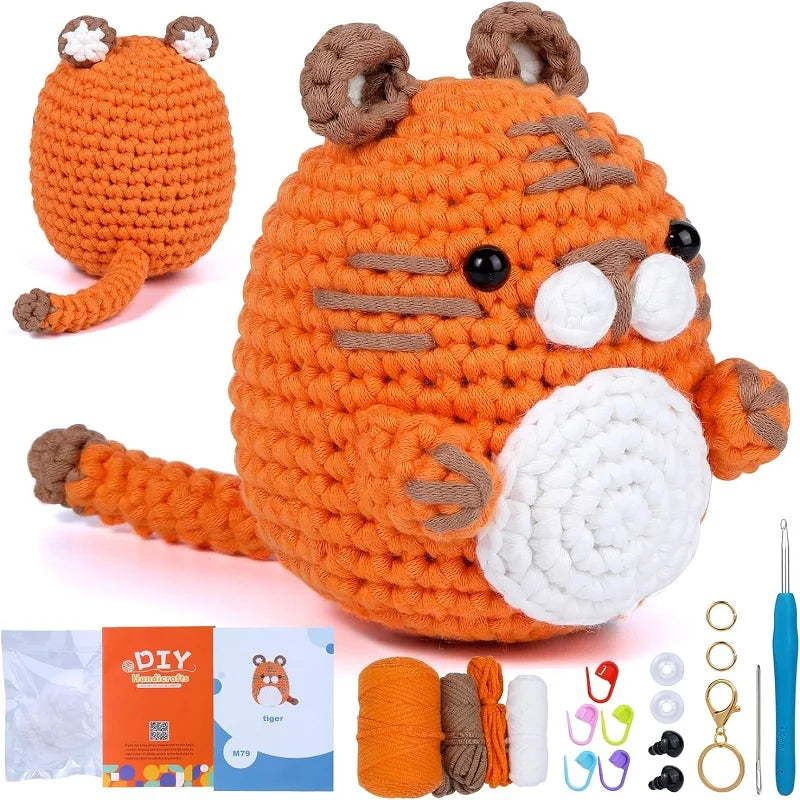 BUDDUR Animal Crochet Kit for Beginners