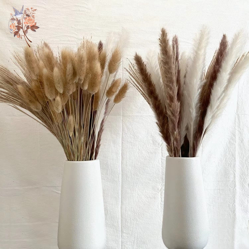 Natural Dried Pampas Grass Bouquet – Boho Decor for Home & Events