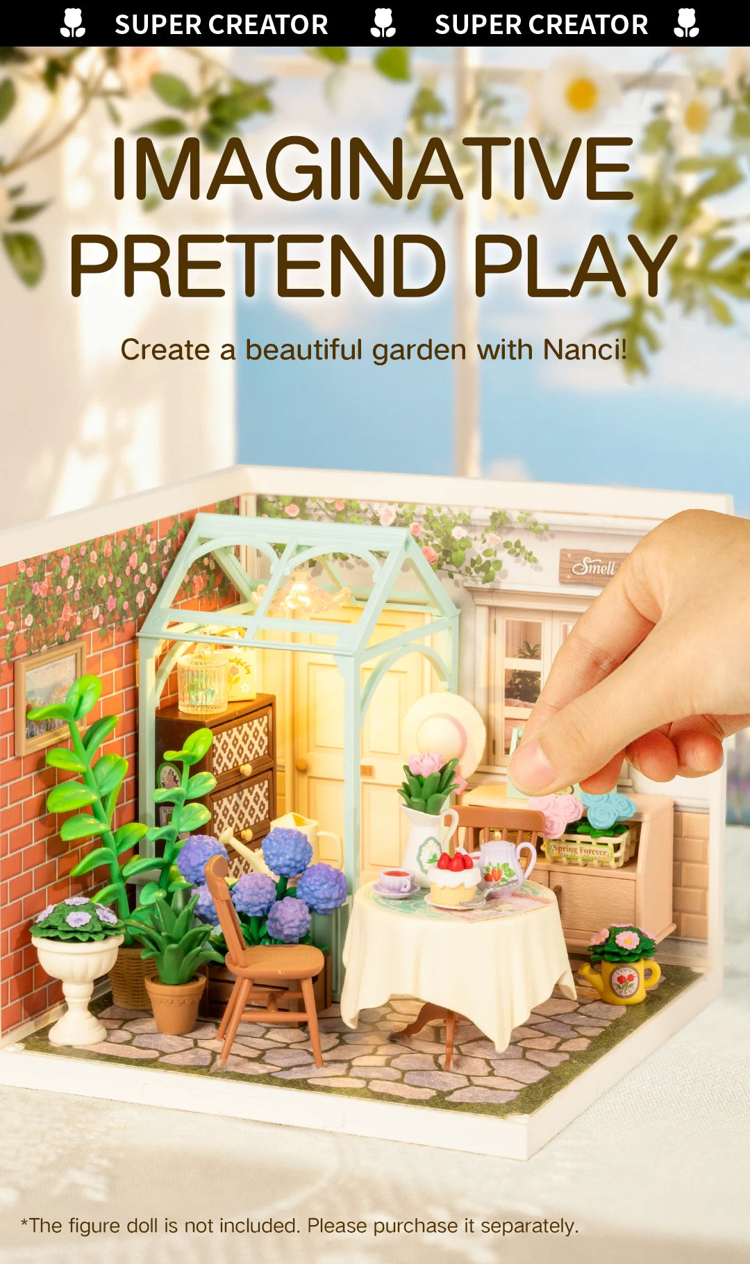 Robotime DIY Miniature Dollhouse – Supply Store Kit