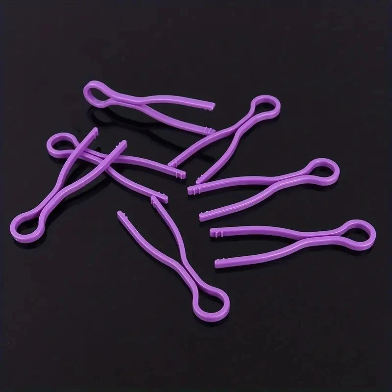 Mixed Color Plastic Bobbin Thread Clips – 10/30/50pcs